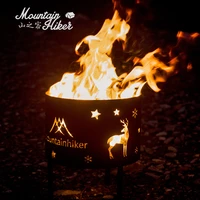 mountainhiker newest outdoor camping stove portable ultra light detachable wood stove pocket stove bucket camping fishing hiking