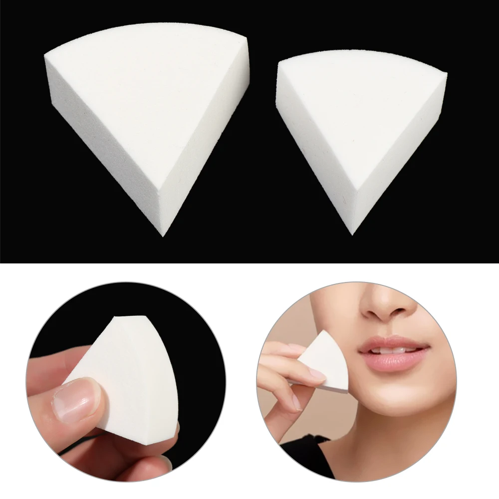 

Hot Corner Finger Soft Mini Makeup Sponge Makeup Tool Triangle Powder Puff
