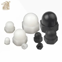 white black plastic hexagon screws for insulation m3 m4 m5 m6 m8 m10 m12 m14 m16 m18 m20