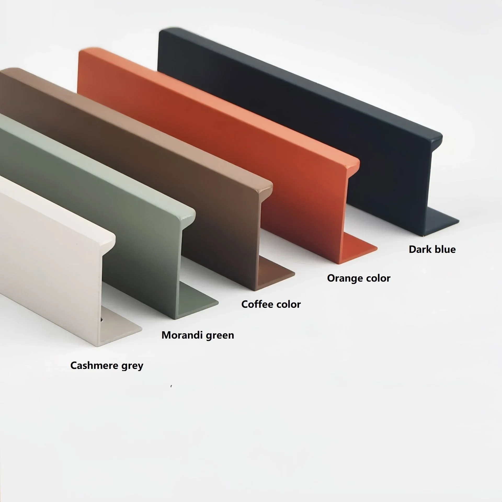 

Невидимая ручка для шкафа кашемировый серый