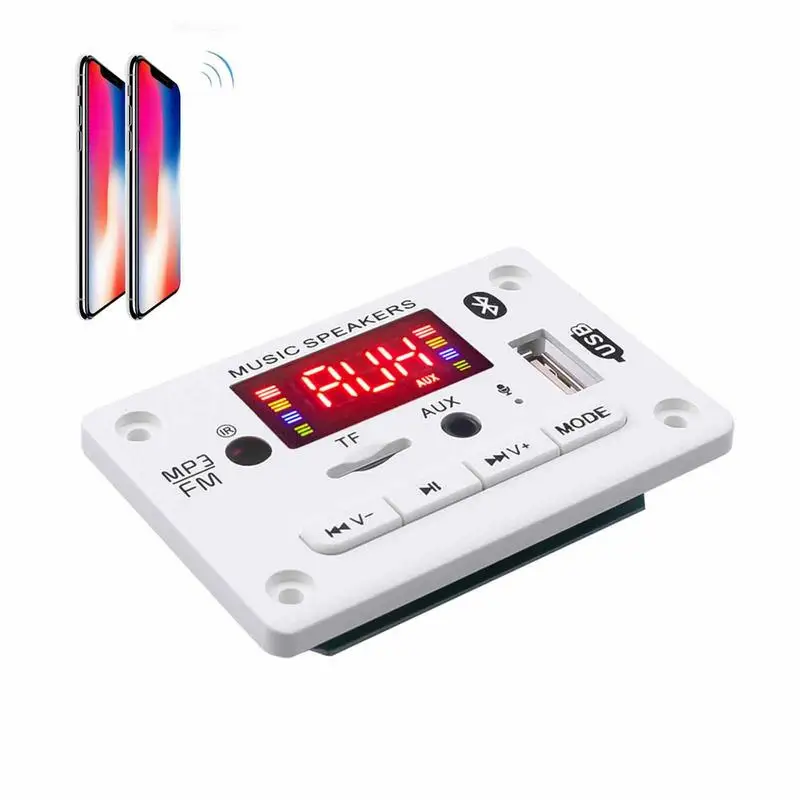 

Беспроводной модуль платы MP3-плеера 5,0 усилитель TF радио USB для автомобильного радио аудио динамика автомобильный комплект