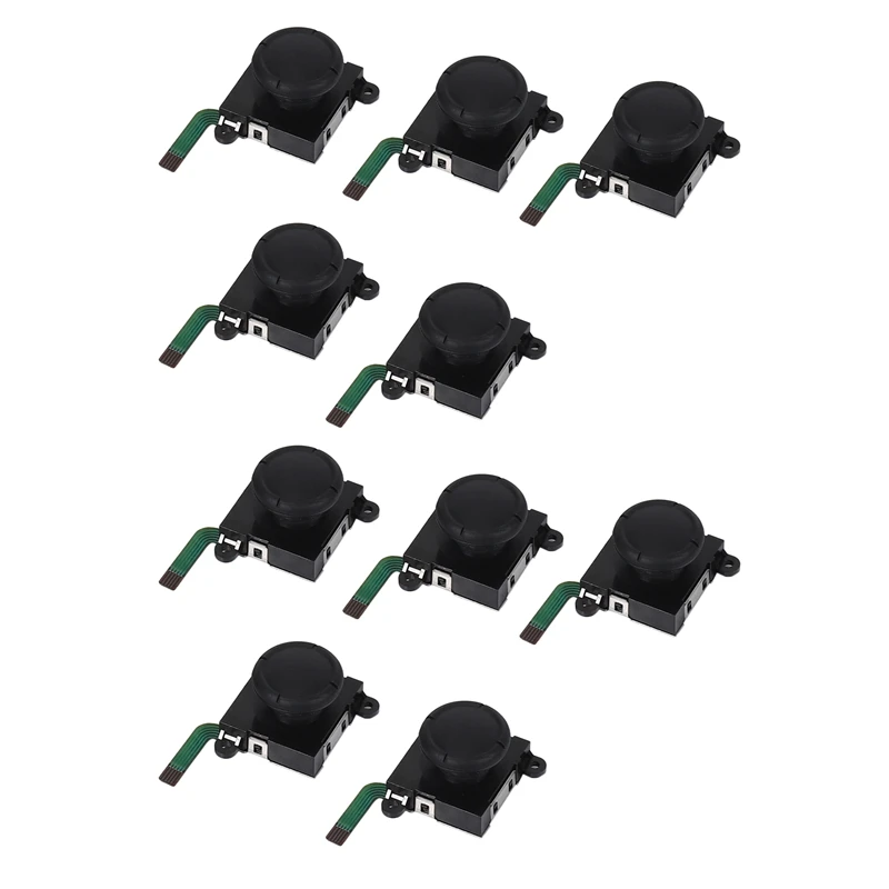 

Botique-10Pcs Replacement 3D Analog Rocker Joy Stick For Nintendo Switch Controller NS Gamepad Joycon Game Pad
