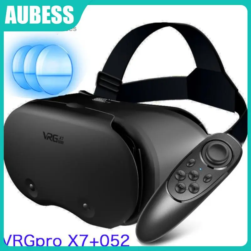 

With Controllers Headphones Reality Glasses Helmet For Smartphones Phone Lenses Google Cardboard Helmet Virtual Reality Vr