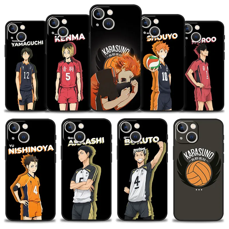 

Haikyuu Volleyball Boy Motion Phone Case For Apple iPhone 13 11 12 Pro Max XR X 8 7 6 6S Plus XS 13mini SE Cover