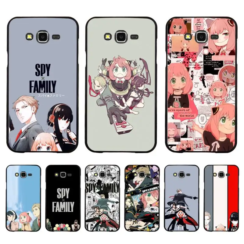 

SPY×FAMILY Phone Case for Samsung J 2 3 4 5 6 7 8 prime plus 2018 2017 2016 core