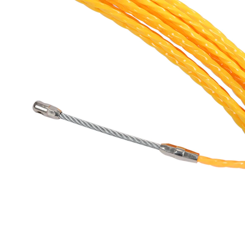 4 мм рыболовный съемник желтая рыбопровод стекловолоконная рыболовная лента