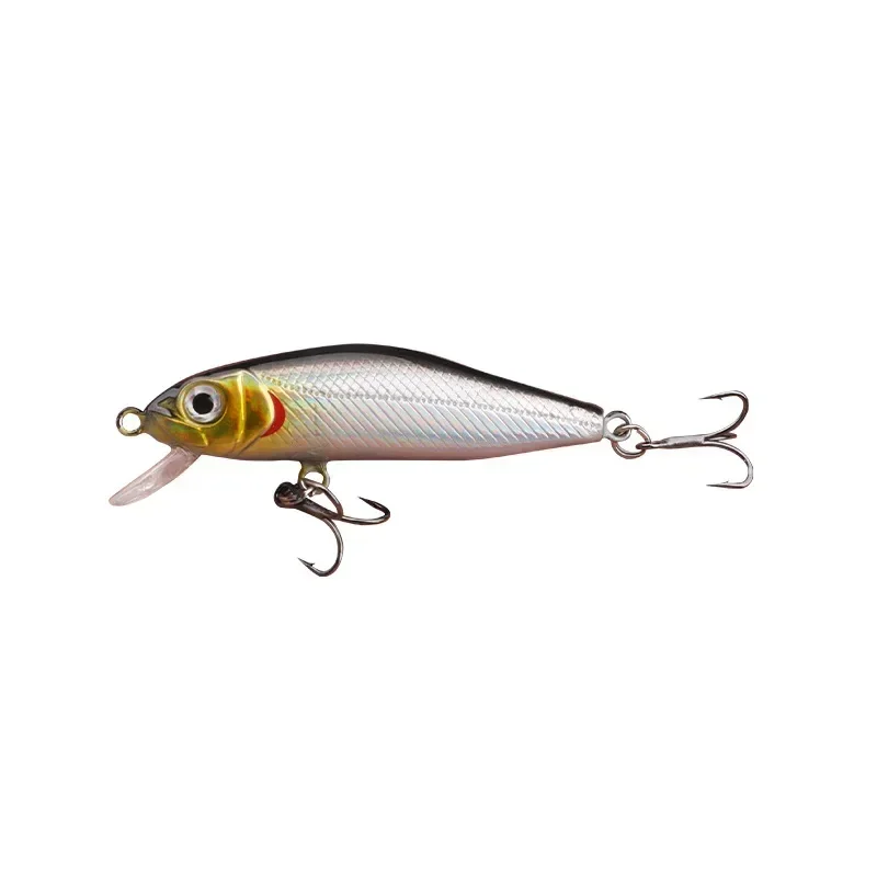 5 см 4 г Modelo Quente Iscas De Pesca Isca Dura Para Escolher Minnow Profissional Profundidade0 8-1 м Crossbill Bass