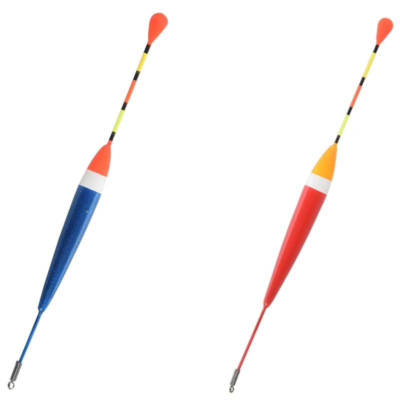 

20 Pcs Carp Fishing Floats Set Buoy Bobber Stick For Fish Tackle Vertical, 10 Pcs No.10 & 10 Pcs No.9