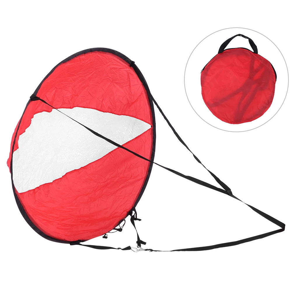 

Polyester Taffeta Durable Folding Kayak Wind Sail Transparent Window Canoe Wind Sail Boat Water Sports AccessoryKayak Sailing