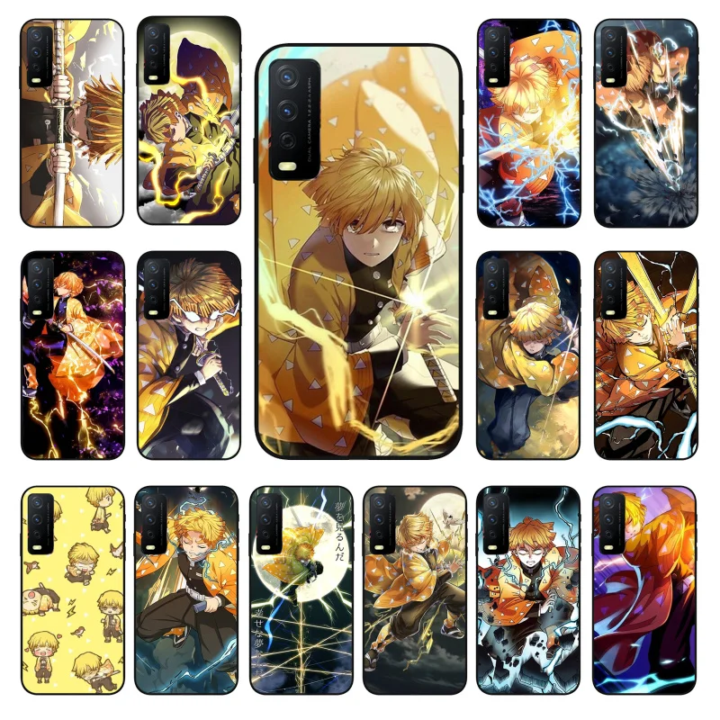 

Demon Slayer Agatsuma Zenitsu Phone Case For VIVO Y31 Y21 Y70 Y21S Y20 Y72 1907 Y12 Y11S Y53S Y33S Y55 Y76 Y51 Y15S Y01 Funda