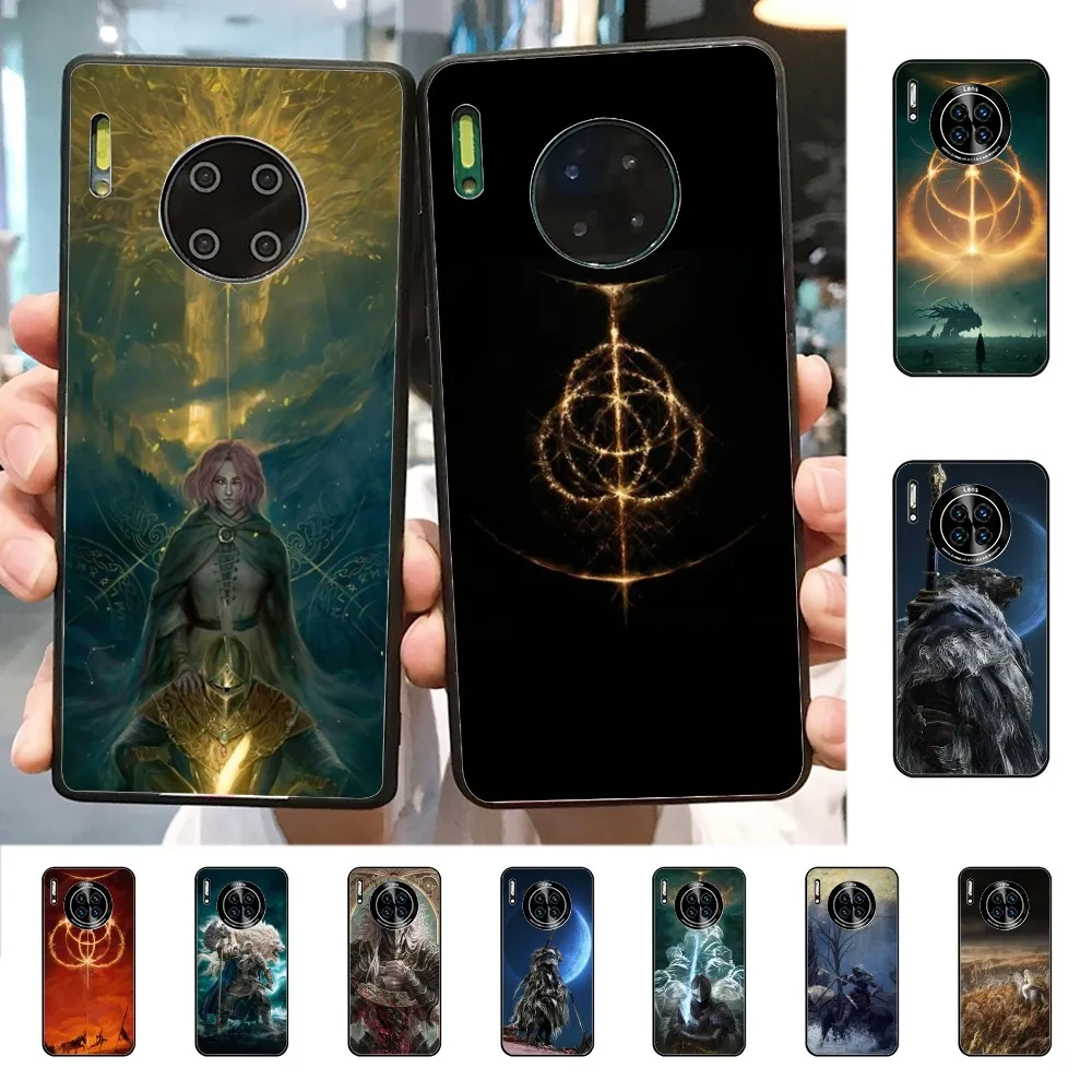

El-dens R-rings Phone Case For Huawei Mate 10 20 30 40 50 lite pro Nova 3 3i 5 6 SE 7 pro 7SE
