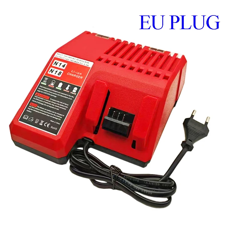 

Зарядное устройство для аккумуляторов Milwaukee 14,4В 18В