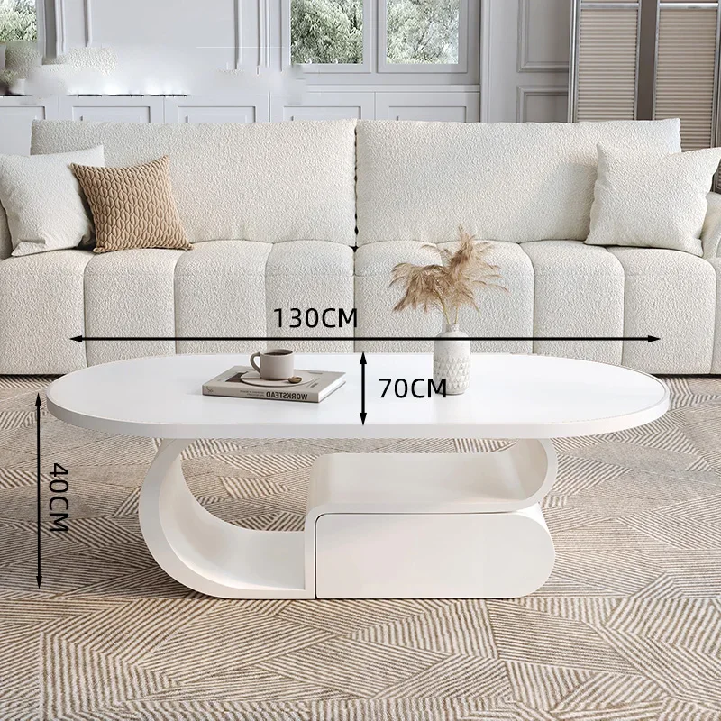 Дизайнерские кофейные столики для квартиры овальные домашние маленькие