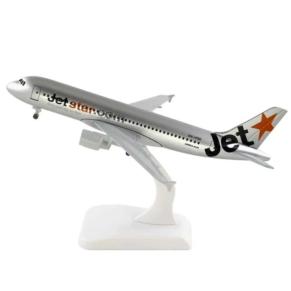 20 см A320 Jetstar Airlines модель 320 металлическая копия самолета материал из сплава 1:400