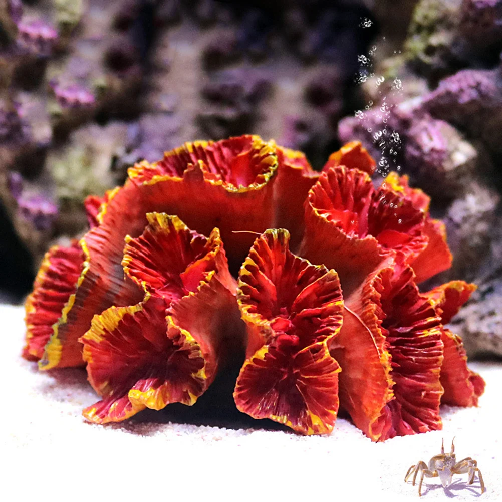 

Statue Decor Coral Reef Ornament Fish Tank Coral Decorations Aquarium Artificial Aquatic Plants Artificial Coral Reef Decor