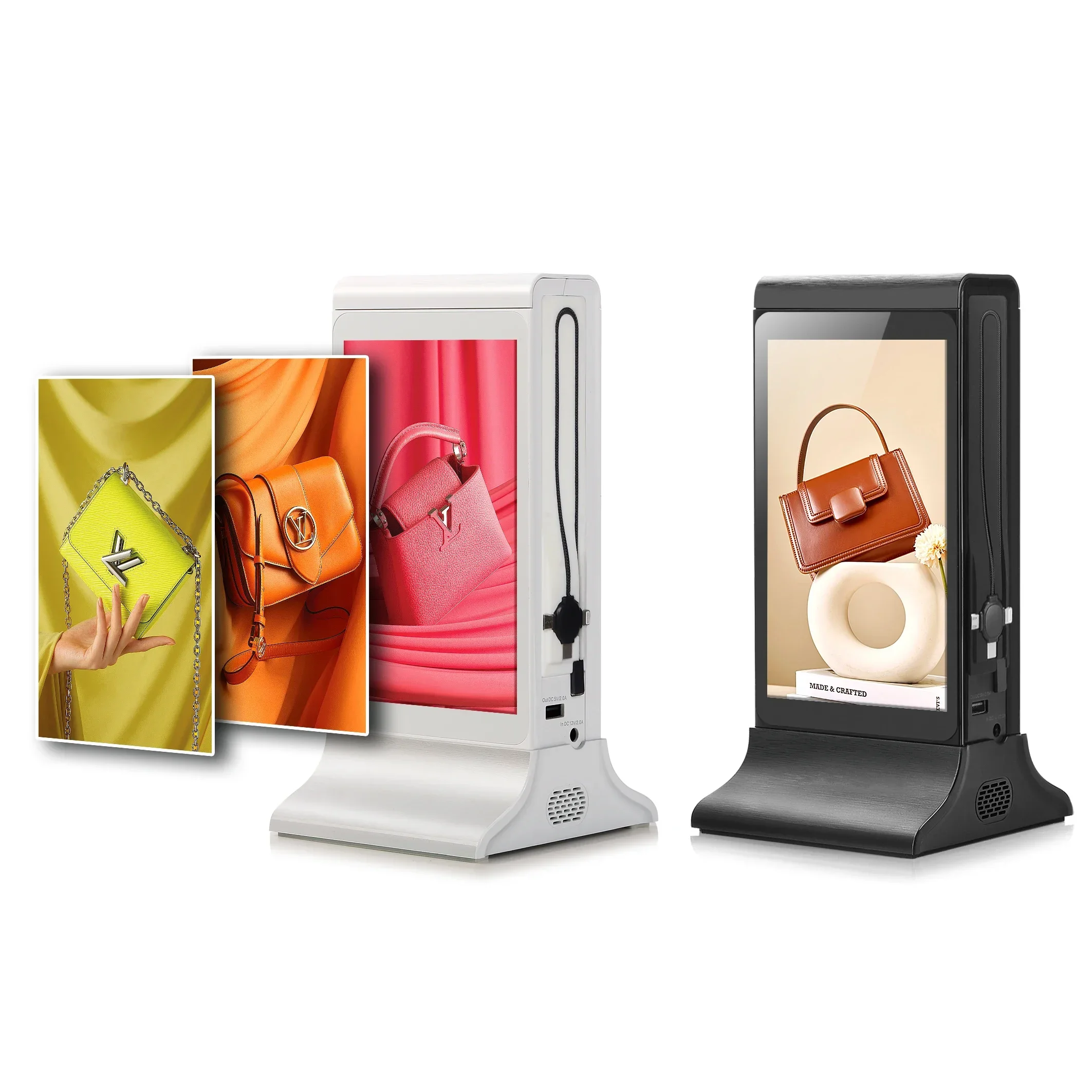 Настольная двухсторонняя подставка для вызова ордеров с ЖК-экраном