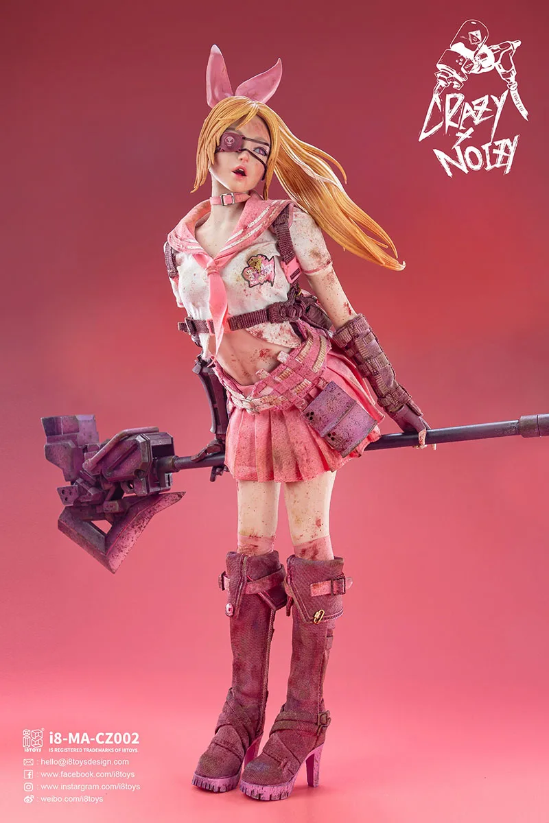 Фото I8TOYS i8-MA-CZ002 1/6 Mentality Agency Candy Battle Damaged Ver. Коллекционная фигурка солдатки, 12 дюймов №5