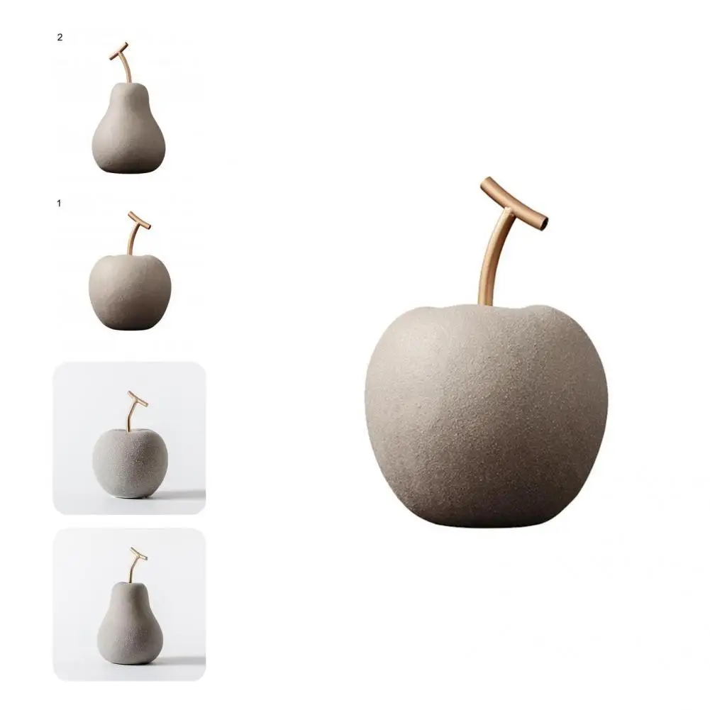 

Reusable Wonderful Adding Vitality Pear Decoration Long Lasting Fruit Ornament Stable for Home