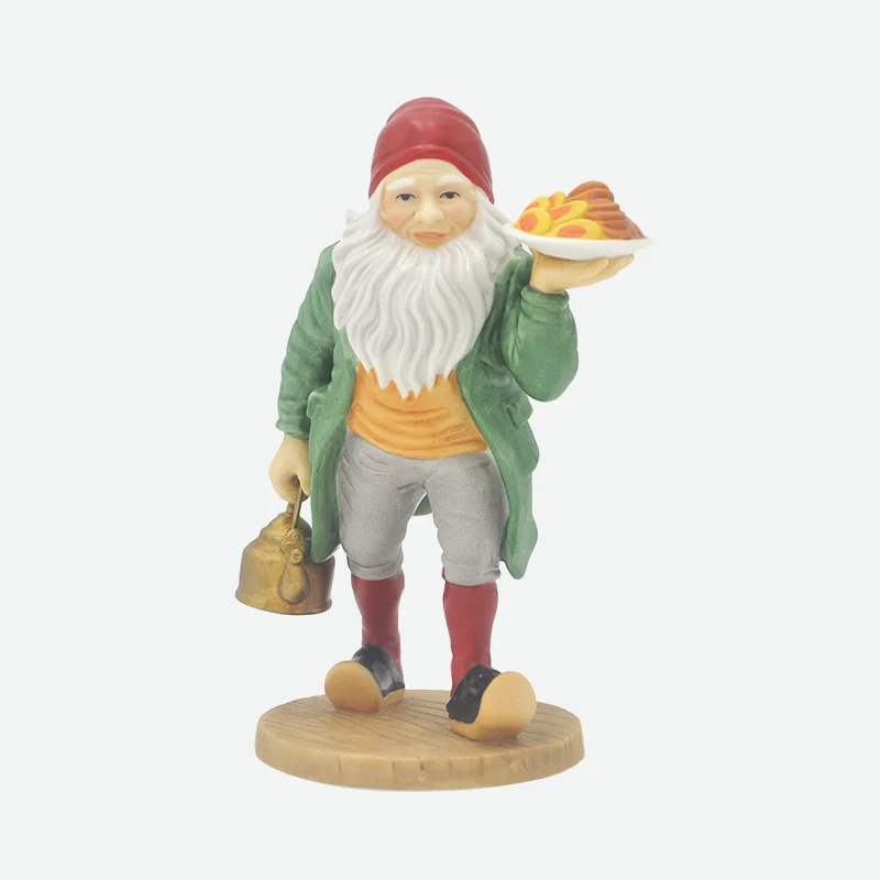 Рождественские украшения, керамические украшения, счастливый эльф, дедушка, подъемник, чайник, фигурка для выпечки, Рождественская скульптура эльфа, праздничные подарки