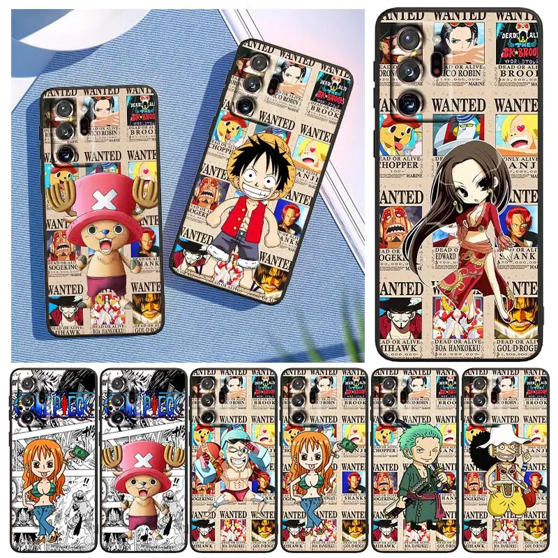 

Poster Anime One Piece For Samsung Note 20 Ultra 10 Pro Lite 9 8 F52 F42 F22 M21 M60S M62 M31 M12 M32 Black Phone Case Capa