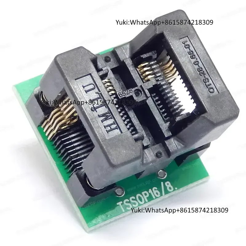 Фото Адаптер TSSOP8-DIP8 OTS-28-0.65-01 (170mil) №2