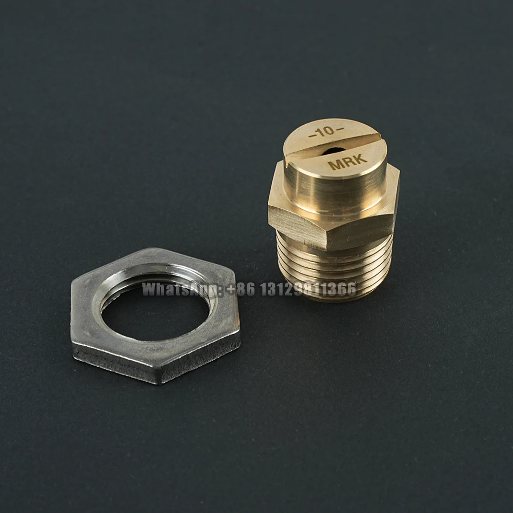 Латунная форсунка для асфальтового плоского вентилятора плоская распыления