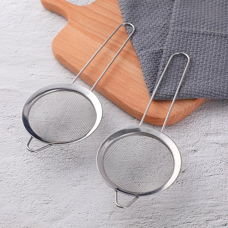 Ситечко из нержавеющей стали кухонная сетчатая ложка с фильтром для соевого