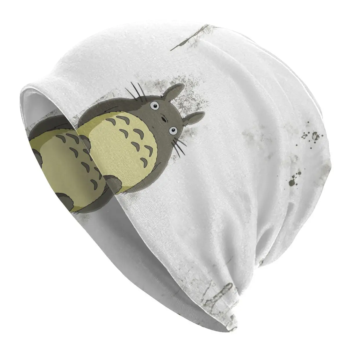 

My Neighbor Totoro Animated Movie Bonnet Hat Knitting Hats Casual Outdoor Skullies Beanies Hat Men's Women's Warm Dual-use Cap