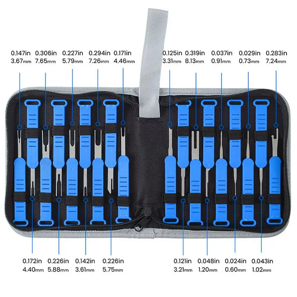 

Инструмент для снятия электрических штифтов, комплект клемм для автоматической электрической проводки, набор инструментов для снятия штифтов электрического разъема, клемма для извлечения штифтов