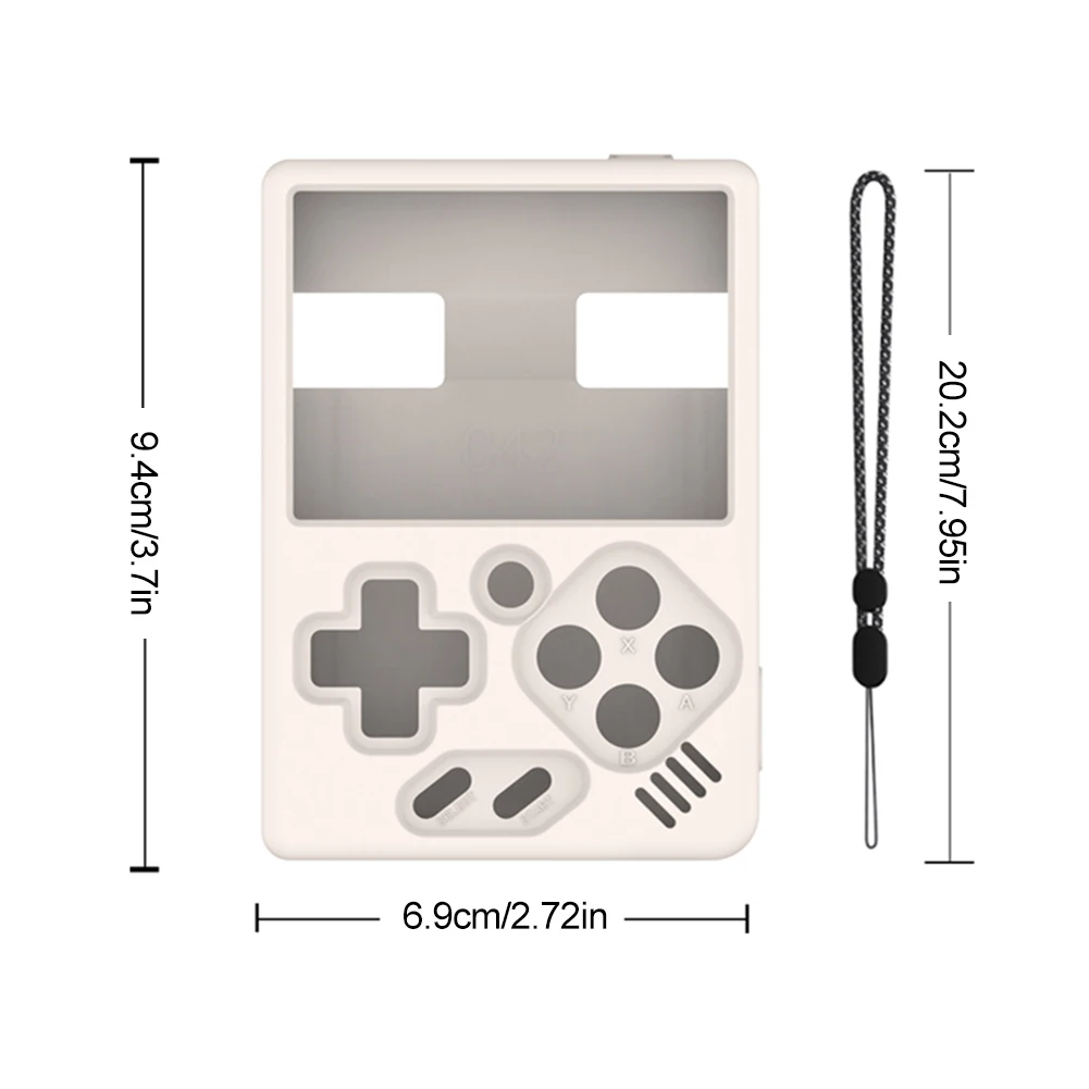 Силиконовый чехол противоударный защитный с ремешком мягкий кожаный для игровой