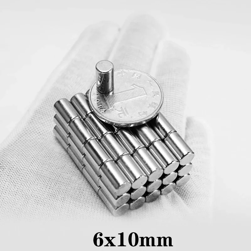 

Дисковые магниты 6x10 мм