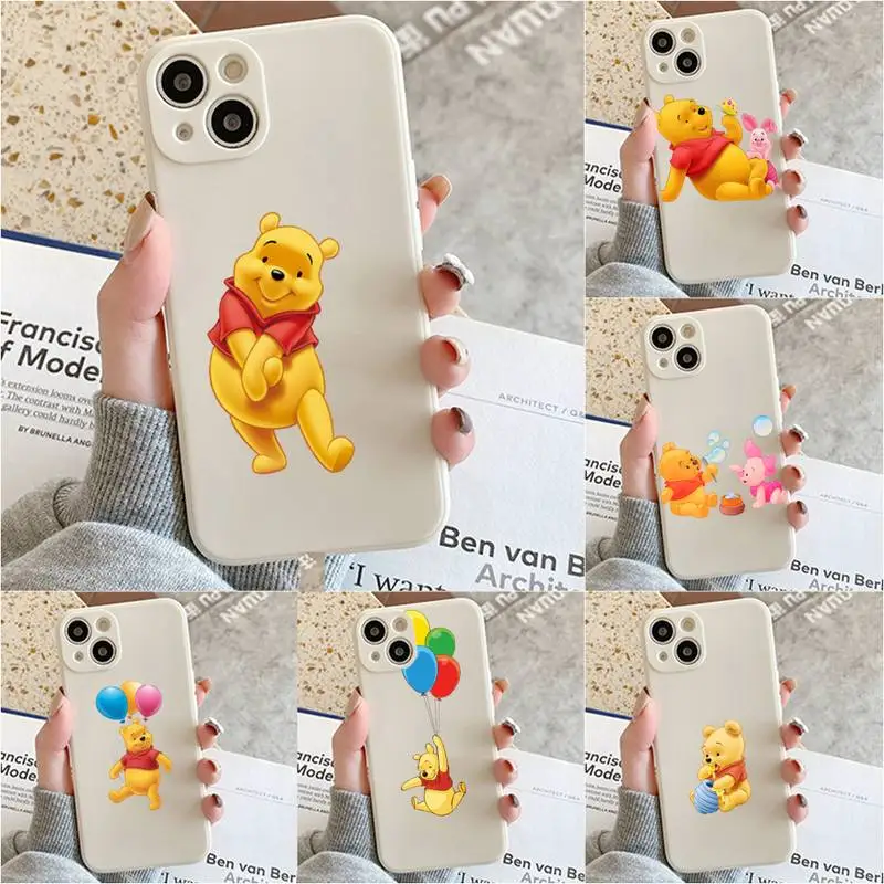 

Disney Cute Winnie The Pooh Phone Case For Iphone 7 8 Plus X Xr Xs 11 12 13 Se2020 Mini Mobile Iphones 14 Pro Max Case
