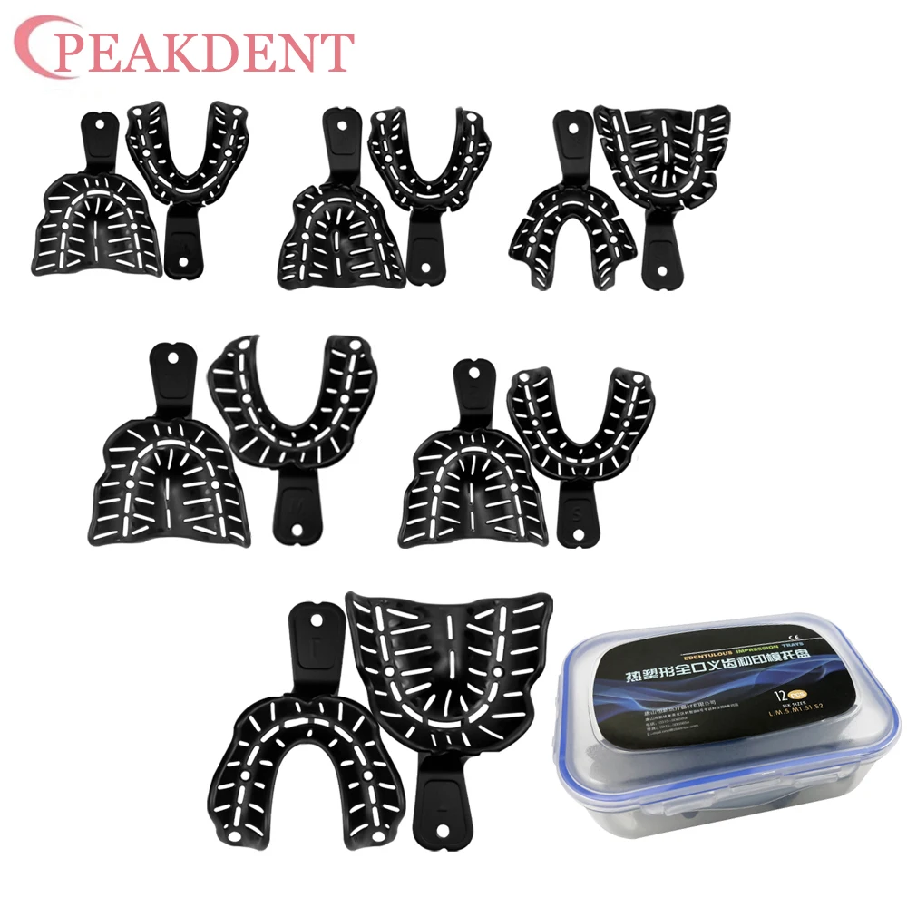 Стоматологические оттискные лотки пластиковый держатель для зубов Большой