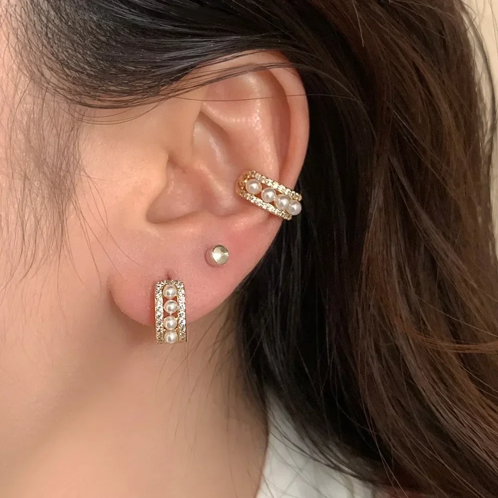 Элегантные Круглые Серьги-капли С Жемчугом В Форме Ракушки Золотые/серебряные