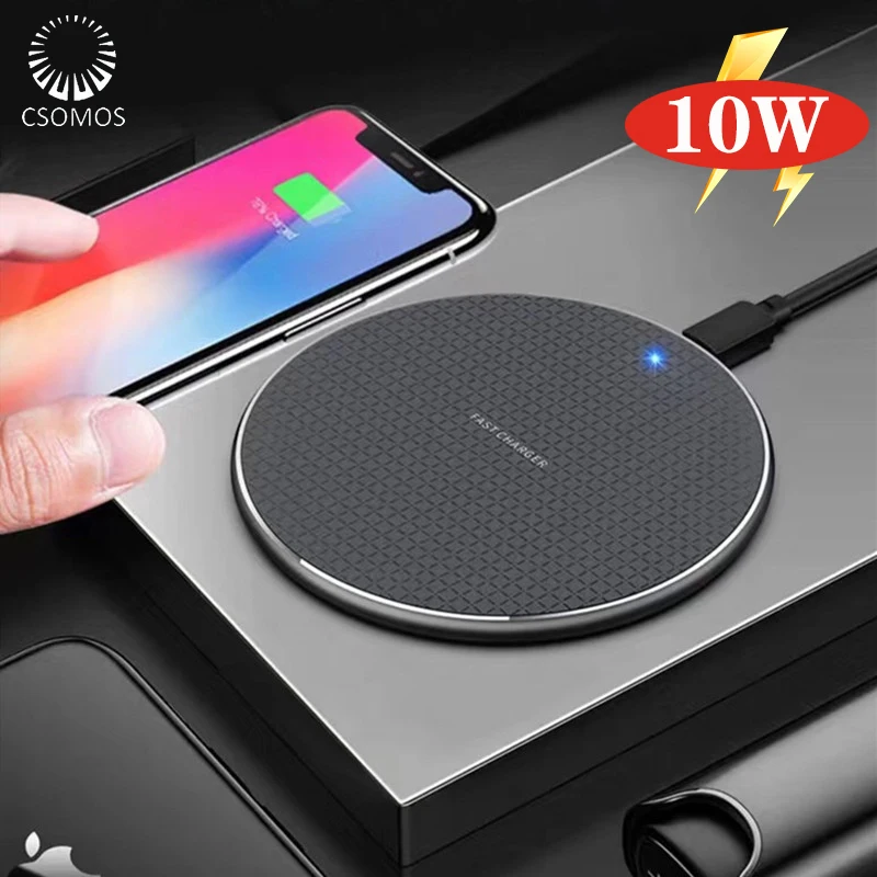 

Wireless Charger for iPhone 11 X XR XS 8 Fast Wirleess Charging Dock for Samsung Xiaomi Huawei OPPO Phone Qi Charger Wireless