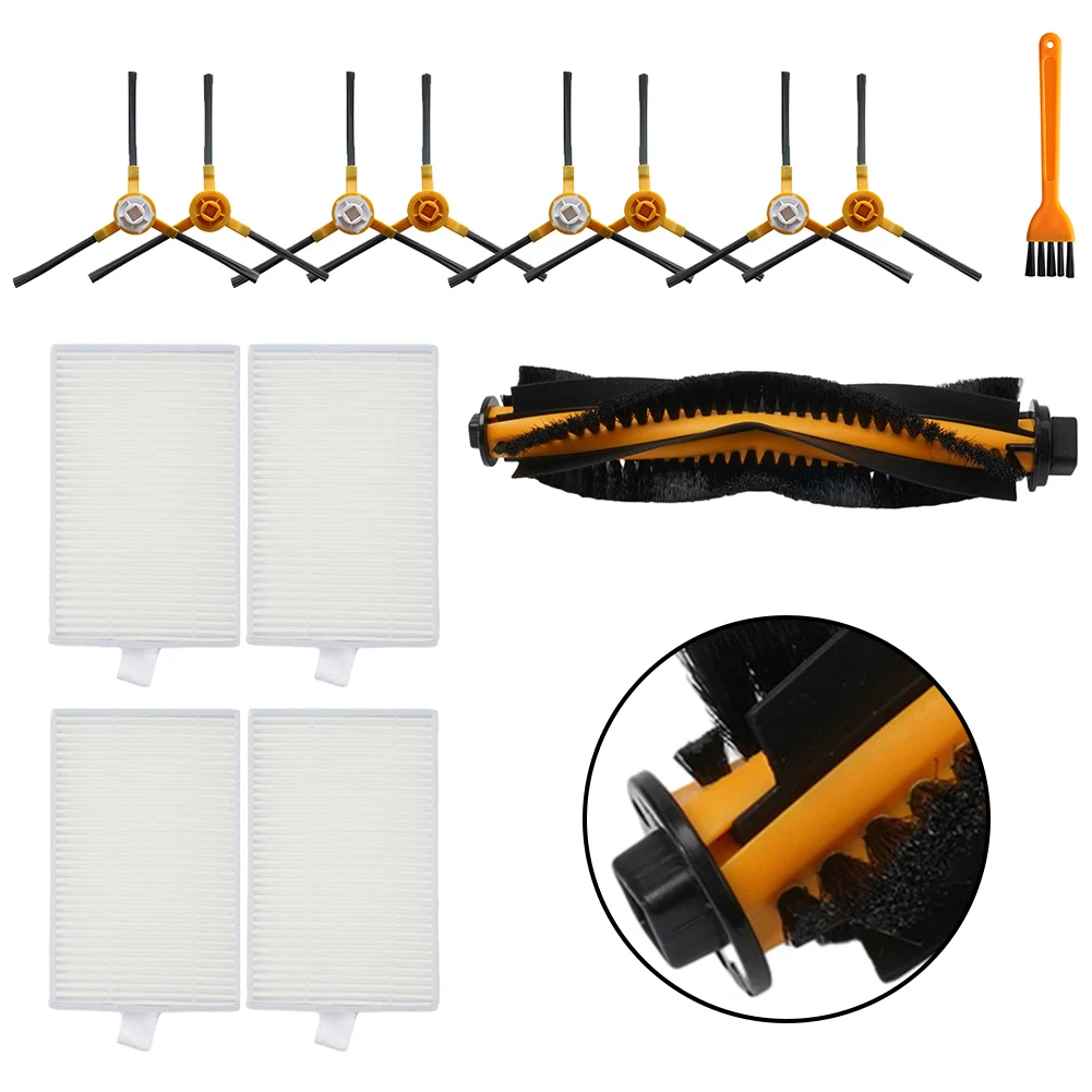 

Main Brush Side Brushes Filters Kit For IHome AutoVac Eclipse Robot Vacuum Cleaner Part Accessories Household Supplies