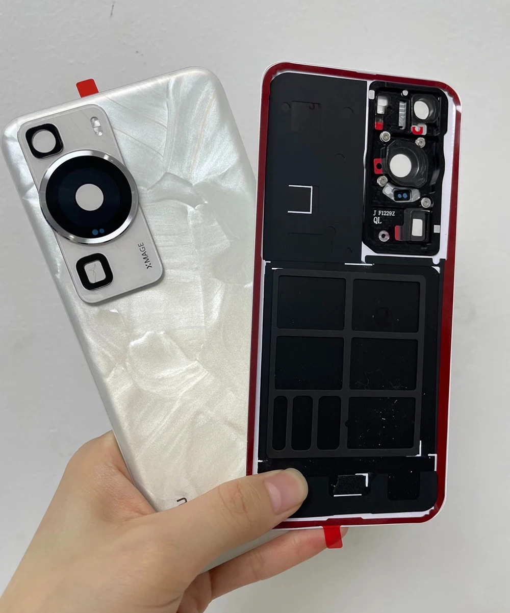 Задняя крышка AAA + для Huawei P60 стеклянная батареи задняя корпуса с объективом