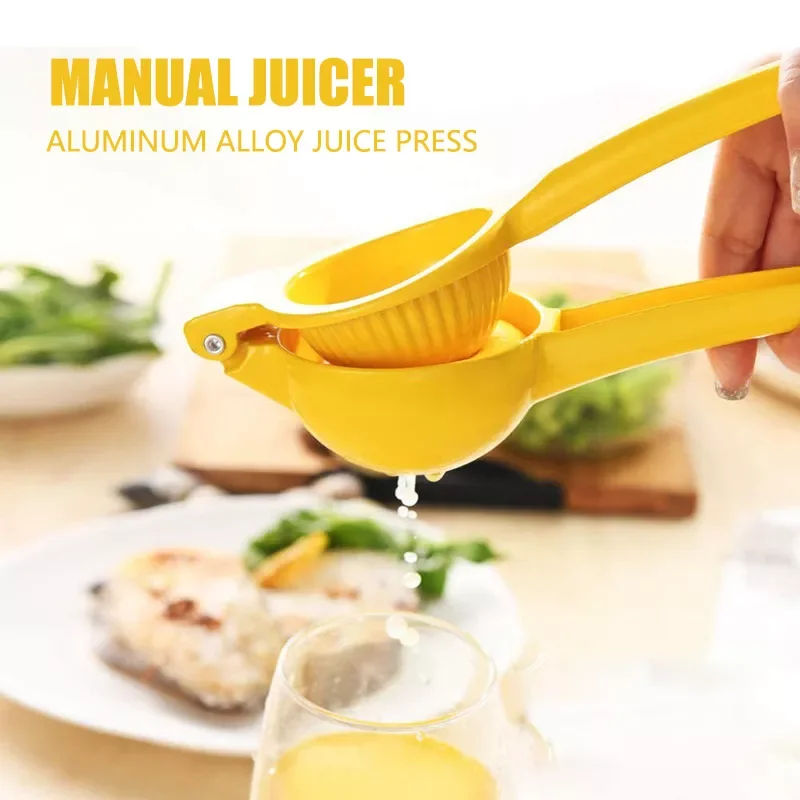 

New 3 colors Manual Lemon Juicer Hand Orange Fruit Squeezer Lemon Press Machine Kitchen Accessories For Home