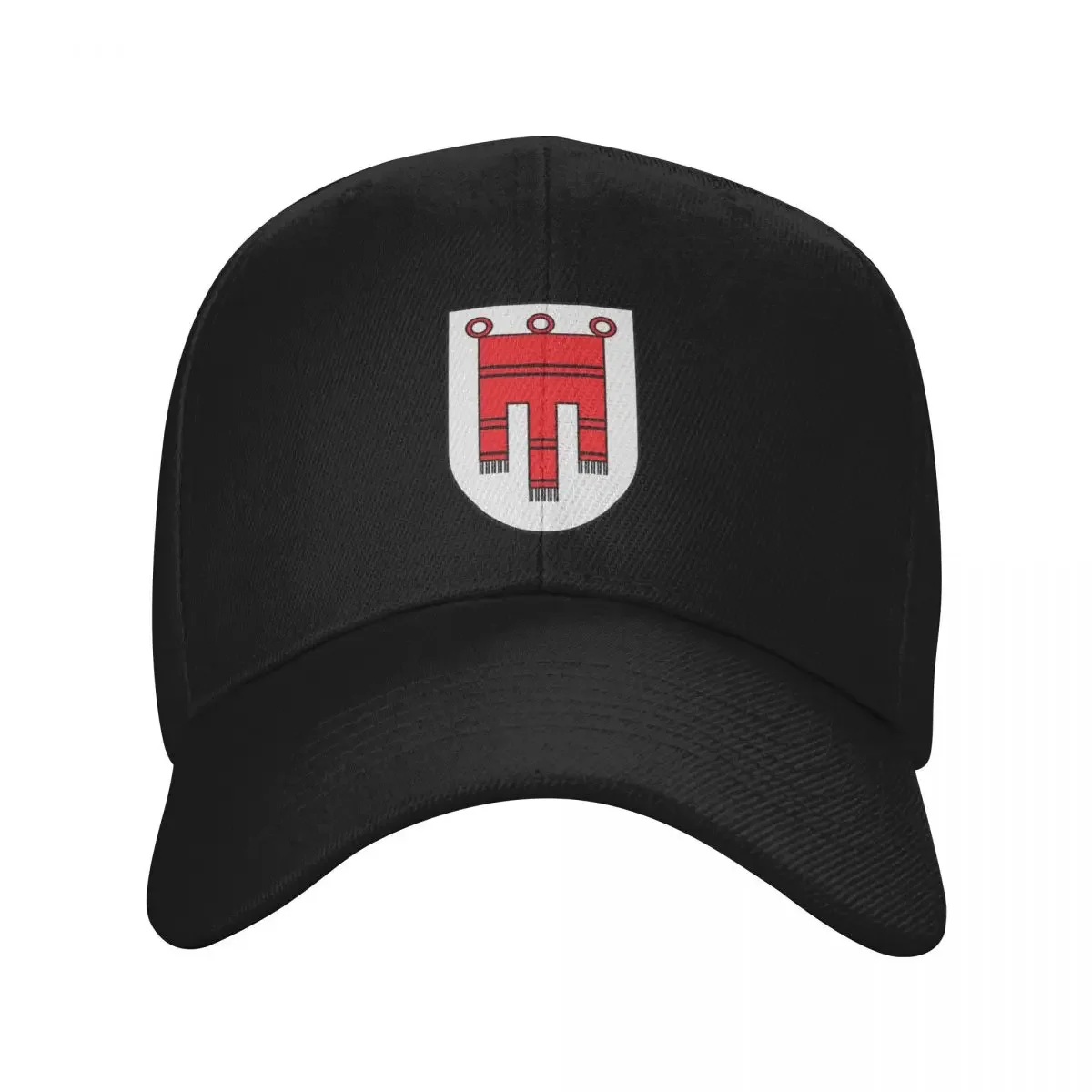 Фото Coat of Arms of Vorarlberg, Austria Baseball Cap Streetwear Golf Hat Beach Trucker Hats For Men Women's №1
