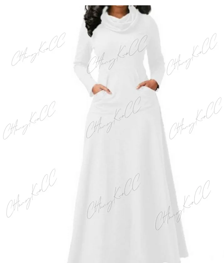 Средневековая Повседневная Женская одежда осеннее платье макси с длинным