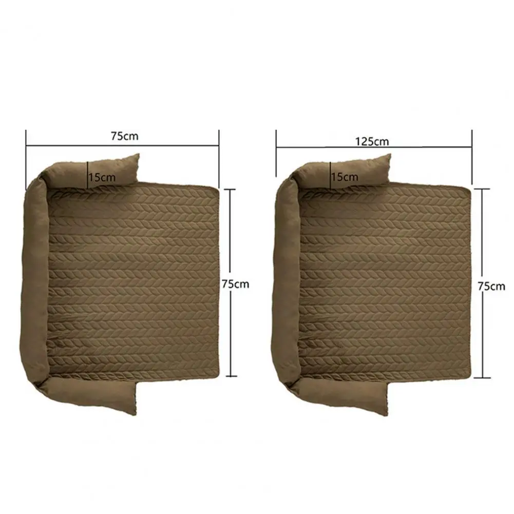 

Dog Mat High Quality Floor Furniture Protector Non-slip Pet Cat Puppy Couch with Pillow for Indoor Dog Couch Dog Blanket