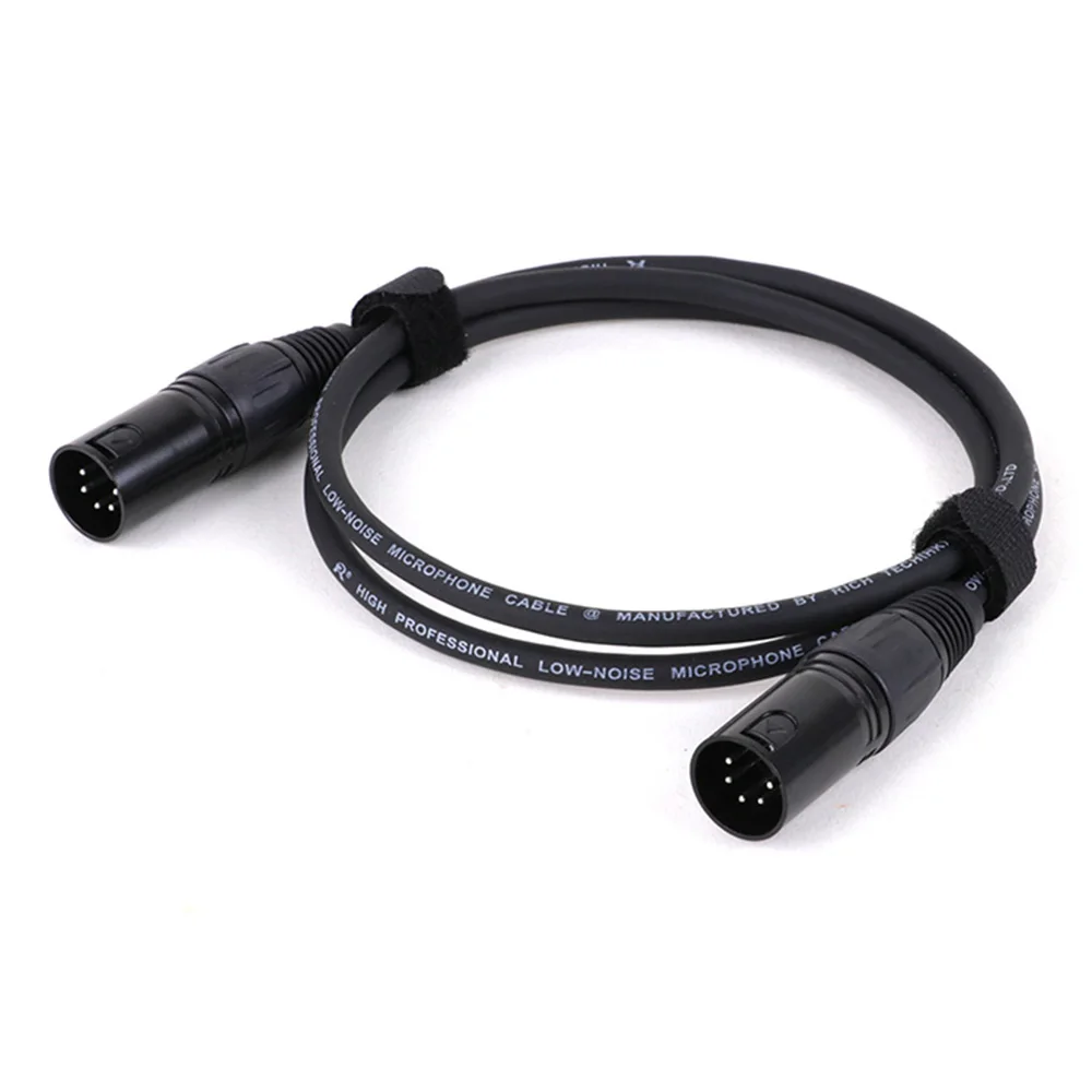 5-контактный удлинительный кабель Xlr папа-мама 5-игольный 5-отверстие