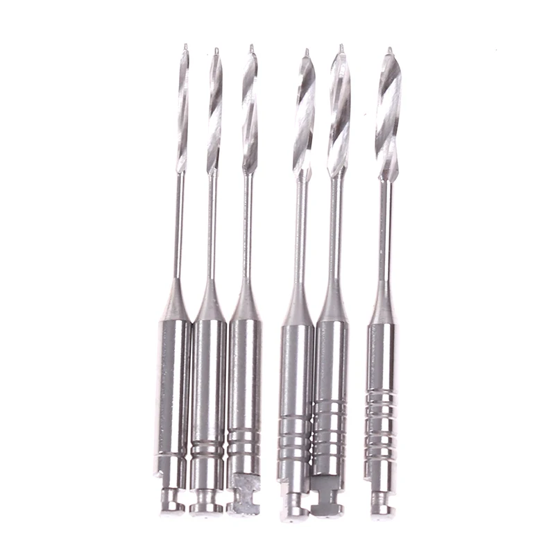 Стоматологические эндододонтические напильники 6 шт. сверлильные