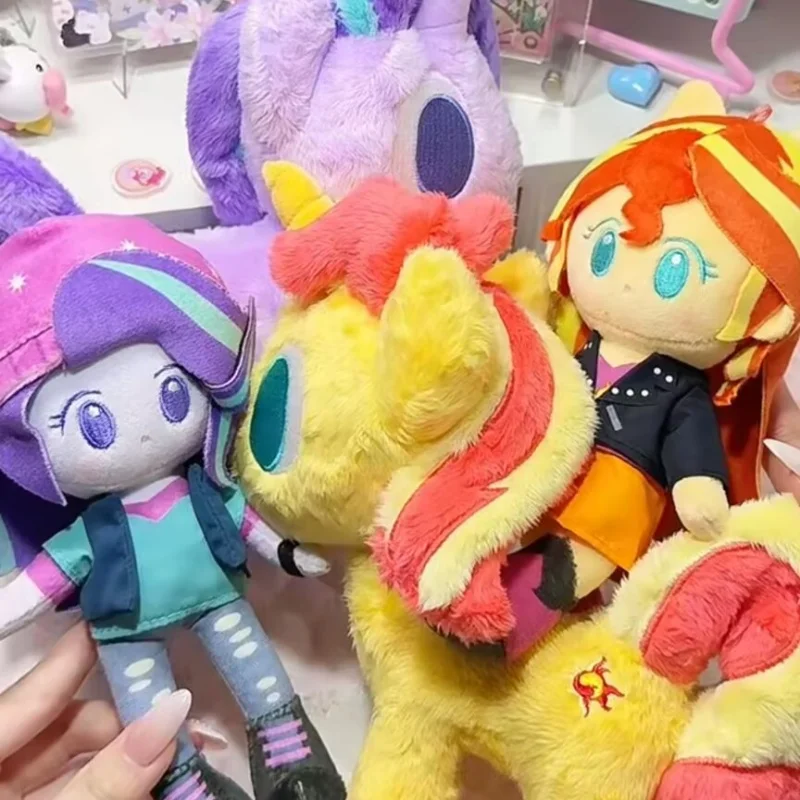 Фото Плюшевая игрушка Kayou My Little Pony из серии «Мой маленький пони»: Старлайт Глаймер, Сансет Шиммер – персонажи аниме, сувениры, праздничные подарки №2