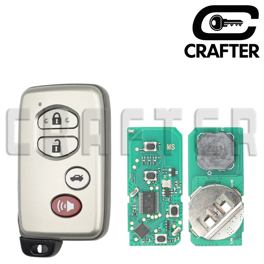 

Ключ Crafters HYQ14AAB 314,4 МГц ID 4D CHIP 271451-3370 Смарт-ключ автомобиля для Toyota Key Avalon Camry Rav4 2009+ 3370