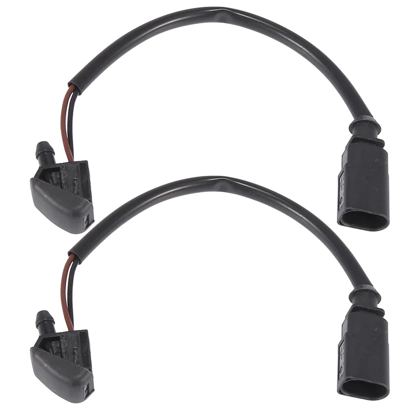 

Форсунка омывателя ветрового стекла 5J0955986 для VW Polo 6N Skoda Fabia Octavia Roomster с подогревом 1996-2015, 2 шт.
