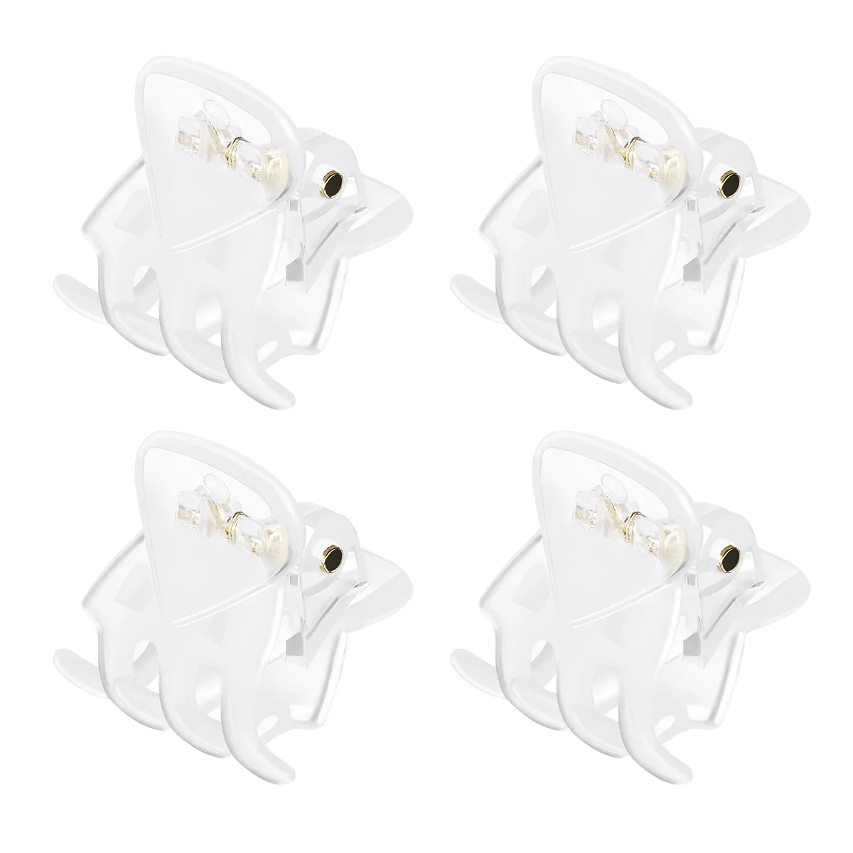 

24 Pcs Pearlescent Mini Jaw Clips Hair Clamps Hair Accessories Hair Clips for Girls