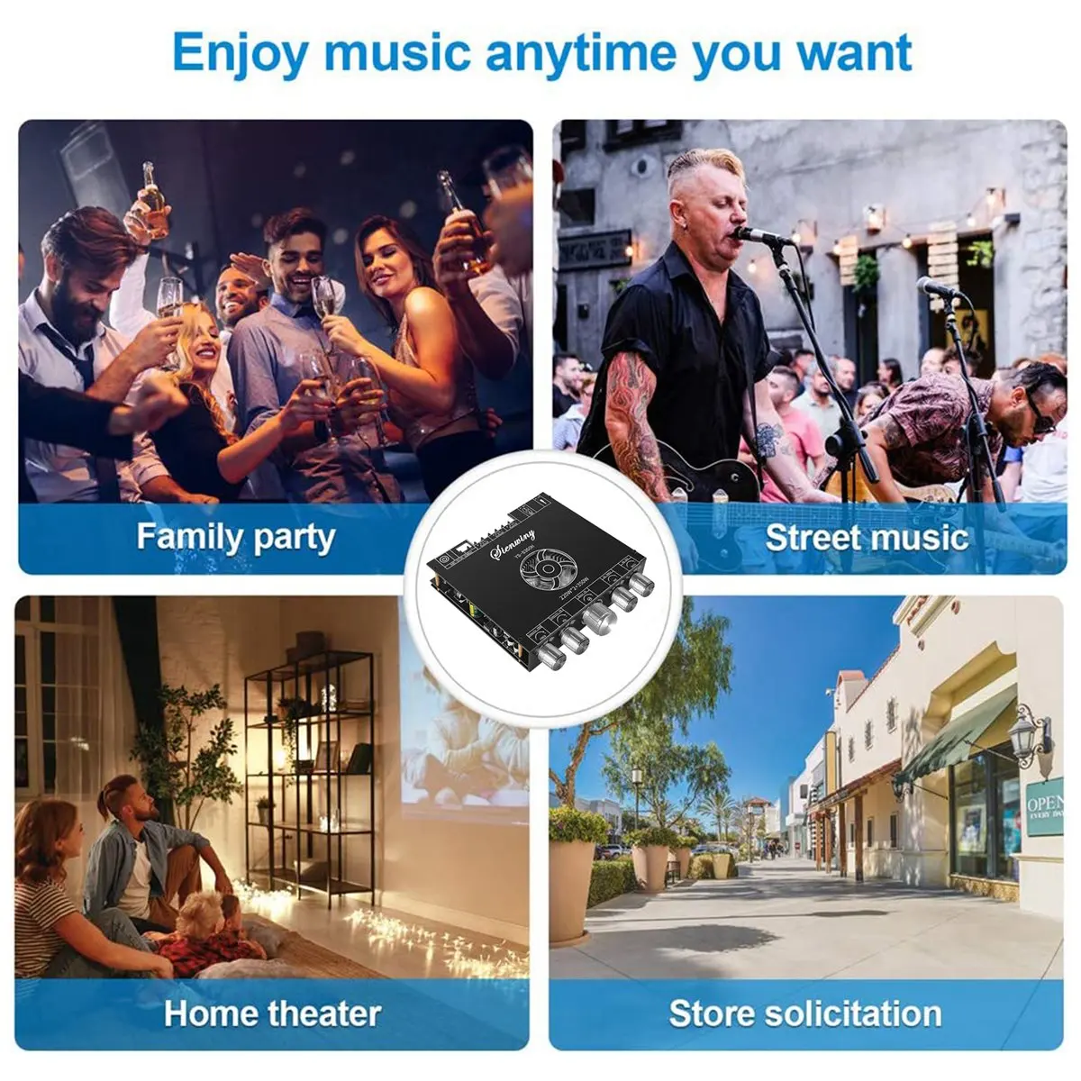 YS-S350H 2 1 канальная Плата усилителя Bluetooth TPA3255 220Wx2 + 350WHigh-Power сабвуфер супер 7498E звука