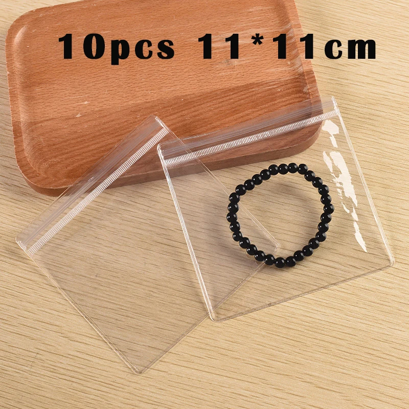 

Сумки для украшений из ПВХ, прозрачные, 10 шт.