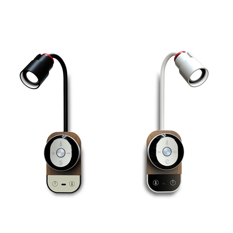 

Светодиодный настенный светильник для чтения с дистанционным управлением, сенсорная приглушаемая Настольная лампа с USB-зарядкой, светильн...